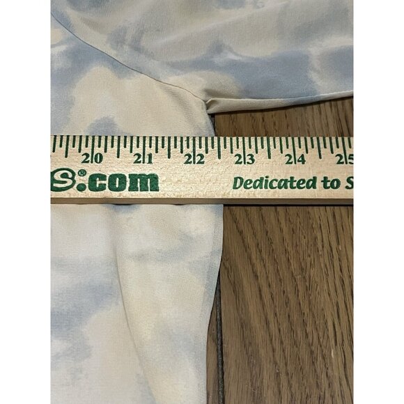 Sunday in Brooklyn by Anthropologie‎ Tie Dye Blouse Lightweight Size L Career - Picture 5 of 13